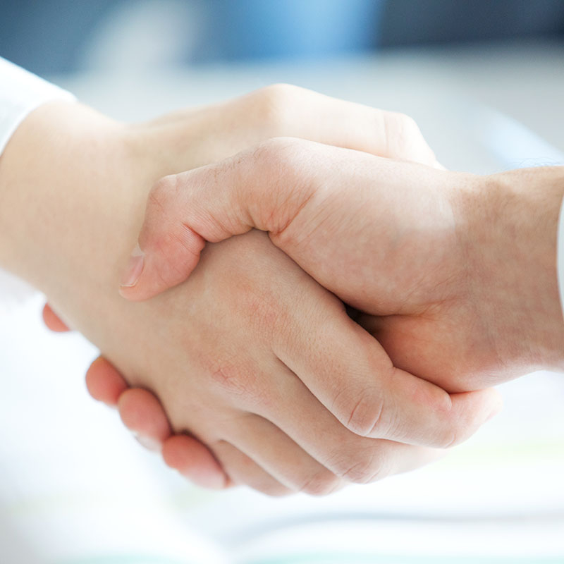 Business handshake Conceptul de proprietate - conectați